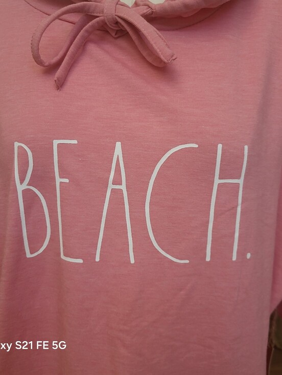 Rae Dunn Jackets & Blazers - Rae Dunn Soft Pink Logo Sweatshirt